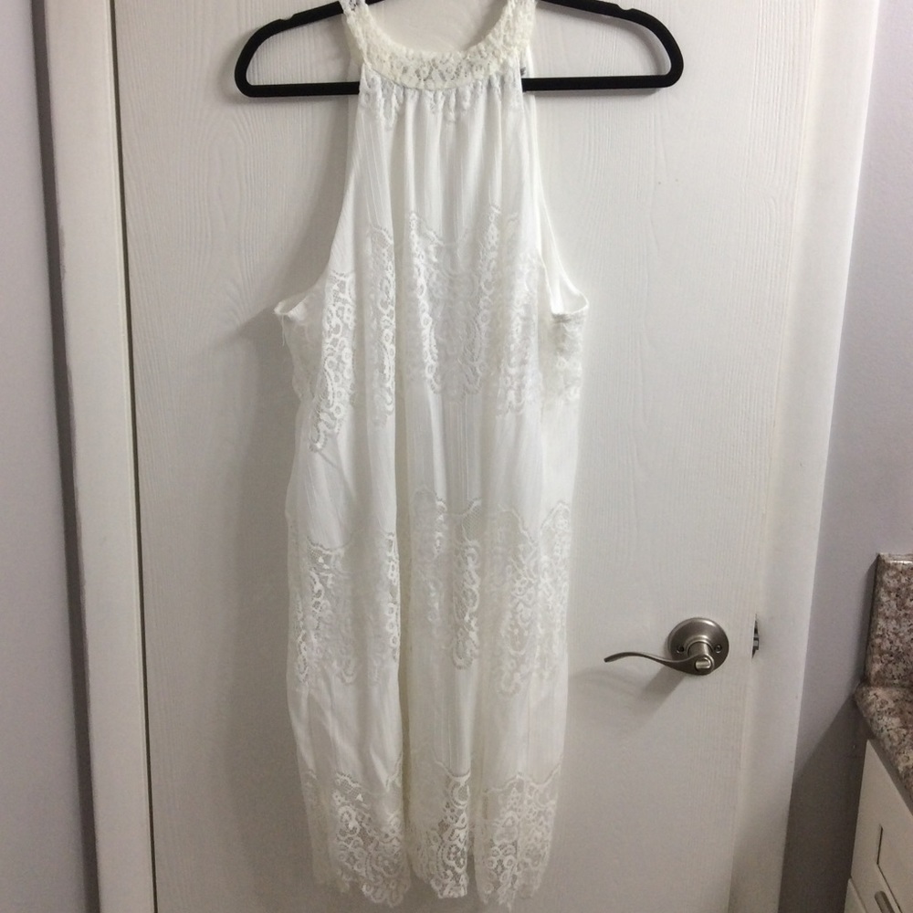 White dress